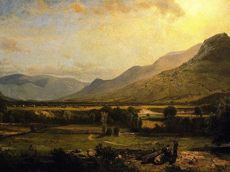 1835-John Henry Dolph - Monti Adirondack, vicino a Elizabethtown, Contea di Essex, New York, (1866)